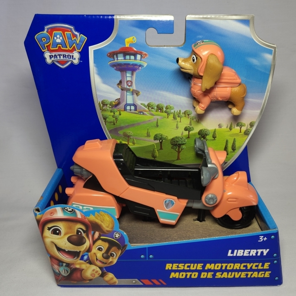 RARE Paw Patrol Liberty Liberty's Rescue Motorcycle Brand New Unopened